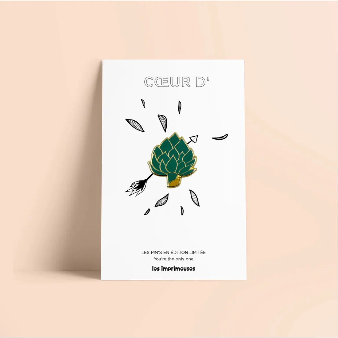 Pin's Coeur d'artichaut – Image 2